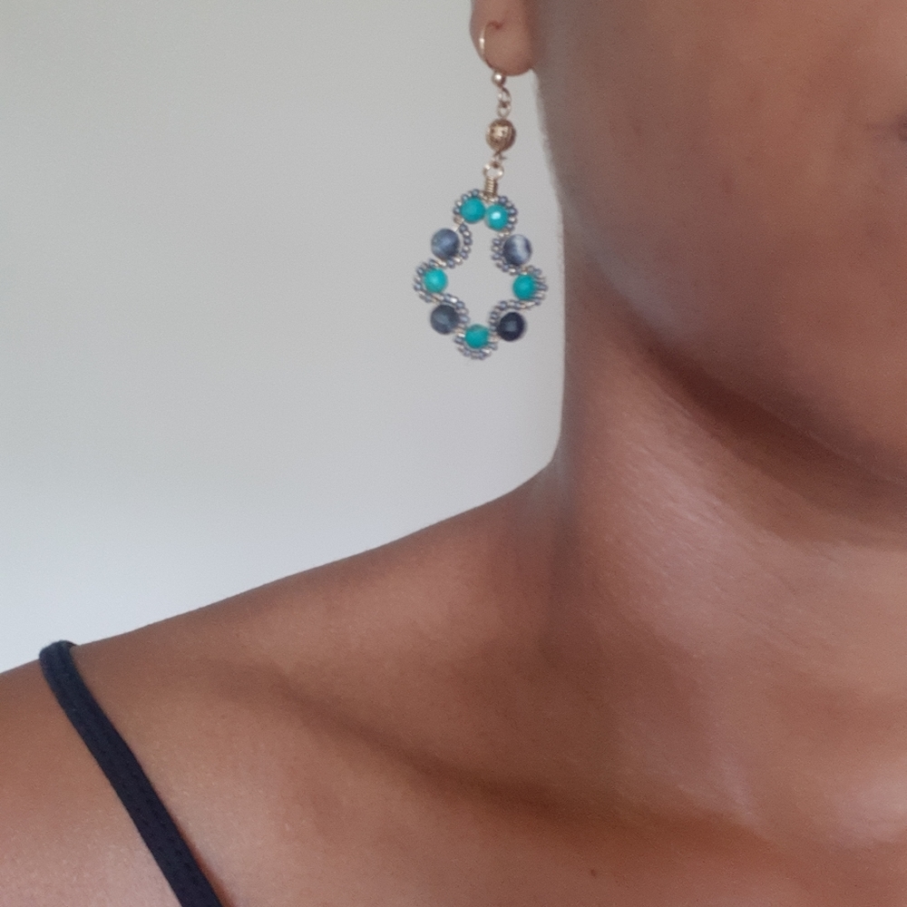 Beautiful Handmade Beaded Earrings